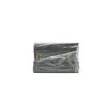 Gri Yuvarlak 35X50cm Bambu Ahşap Kirli Çamaşır Sepeti Seyyar Kapaklı Kumaş Çantalı İp Kulplu (5433)
