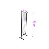 GRİDEKOR 60x190 Cm Ayaklı Tel Pano Stant, Aksesuar Standı, Telefon Aksesuar Standı, Çoraplık, Ayakkabı Standı