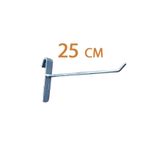 GRİDEKOR 75 Adet 25 Cm Metalik Tel Pano Kancası, Bijuteri Askı, Aksesuar Askısı, Çok Amaçlı Askı