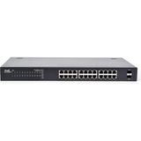 Grifin Soft 24 Port 10/100MBPS + 1-Upper-Link Port 10/100/1000MBPS + 1-Combo Port Switch