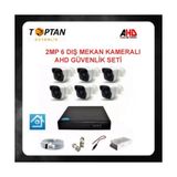 Grifin Soft 2mp 1080P 6 Dış Mekan Kameralı Ahd Güvenlik Seti ARNA-7146