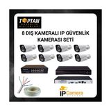 Grifin Soft 8 Dış Kameralı Ip Sistem Güvenlik Seti - IP9505