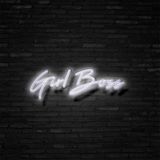 Gril Boss Neon LED Duvar Yazısı Dekoratif Duvar Aydinlatmasi Gece Lambası