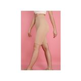 GRİLAND Kadın Bej Toparlayıcı Seamless Fitilli Biker Şort Tayt