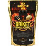 Grill Cup Briket Mangal Kömürü 1.8 kg 3 Adet
