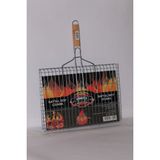Grill Cup Dörtel Ağaç Saplı Lüks Mangal Tel 30*40 cm (Koli De 10 Adet Bulunmaktadır)