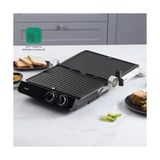 Grilliant 1342H 3 In 1 Inox Gövde Çift Taraflı Xl Döküm Plaka Tost ve Izgara Makinesi - Option-1 - --