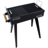 Grillmate GM60 Döküm Izgaralı Asansörlü Mangal - Siyah