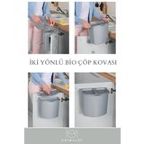 GRİMALDİ BİO ASKILI ÇÖP KOVASI 7 LT