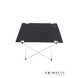 GRİMALDİ Orta Boy Katlanabilir Kumaş Kamp Ve Piknik Masası, Siyah, 57 X 43 X 38 Cm