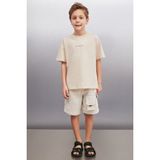Grimelange ANATOLE Erkek Bej T-Shirt - 9 - 10 Yaş