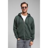 GRIMELANGE ASHBY Erkek Kapüşonlu Fermuarlı Cepli Kordonlu Boxy Kalıp Yeşil Sweatshirt