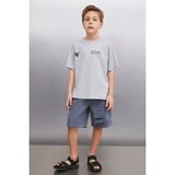 Grimelange BALFOUR Erkek Gri T-Shirt - 4 - 5 Yaş