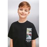 GRIMELANGE DARROW Erkek Siyah T-Shirt
