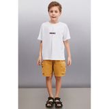 Grimelange Erkek Beyaz T-Shirt - 5 - 6 Yaş