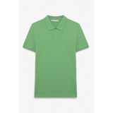 GRIMELANGE FLEXORE Erkek %100 Pamuk Kısa Kollu Regular Fit Yeşil Polo Yaka T-shirt