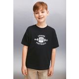 Grimelange Inigo Erkek Siyah T-Shirt, 5-6 Yaş