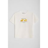 GRIMELANGE JARETH Erkek Ekru T-Shirt