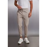 Grimelange JESHUA Erkek Örme Kumaş Regular Fit Vizon Pantolon - Vizyon - XL