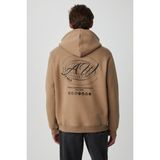 Grimelange LEGANDARY Erkek Yumuşacık Vizon Sweatshirt - 2XL - Vizyon