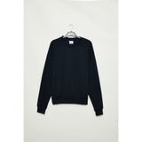 GRIMELANGE MARIGONA Kadın Örme Yuvarlak Yaka Comfort Kalıp Siyah Sweatshirt