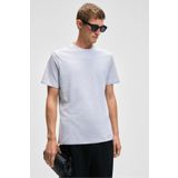 GRIMELANGE Mocassın Erkek %100 Pamuk Relaxed Fit Yuvarlak Yaka Kısa Kollu Grimelanj T-shirt