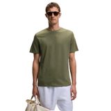 GRIMELANGE MOCASSIN Erkek%100 Pamuk Baskılı Relaxed Fit Yuvarlak Yaka Kısa Kollu T-Shirt Kırmızı