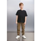 GRIMELANGE OCTAVE Erkek Oversize Siyah T-Shirt