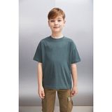 Grimelange OCTAVE Erkek Oversize Yeşil T-Shirt - 4 - 5 Yaş