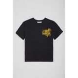 GRIMELANGE PERTH Erkek Siyah T-Shirt