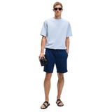 GRIMELANGE YOURI Erkek Beli Lastikli Arka Tek Cepli Relaxed Fit Lacivert Şort