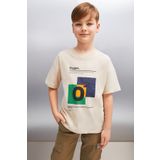 GRIMELANGE ZADIG Erkek Bej T-Shirt