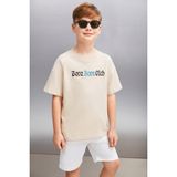 Grimelange ZANIS Erkek Bej T-Shirt - 4 - 5 Yaş