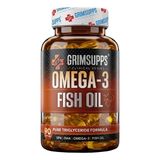 Grimlabs Grımsupps Omega-3 Fısh Oıl 90 Softgel - Aromasız