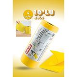 Grimor Life 4 Adet 10'lu Rulo %100 Mikrofiber Kopar Kullan Çok Amaçlı Temizlik Bezi - Ekonomik Ve Pratik Hijyen