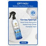 Grimor Life Çift Fazlı Saç Bakım Fön Suyu 400 Ml - Saç Dökülmesi Önleyici, Besleyici, Koruyucu Etki Mavi