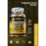 Grimsupps Berberine Forte- (Berberis Vulgaris), Alfa Lipoik Asit, Çinko & Krom 60 Tablet