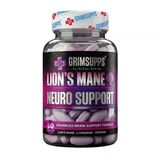 Grımsupps Lıon's Mane Neuro Support L-Theanıne & N-Acetyl Tyrosıne 60 Tablets