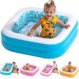 GRIP A POOL Şişirme Dolgulu Zemin, Kavrama Kolu Çubukları ve Tahliye ile Şişirilebilir Bebek Havuzu - Cilt Güvenli Küçük Çocuk Havuzu, Küvet ve Top Çukuru, Erkek Çocuklar, Bebekler ve Küçük Çocuklar için İlk