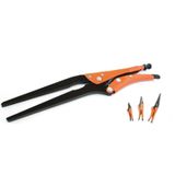 Grip-On 127F-06 176 mm Uzun Çeneli Ayarlı Pense