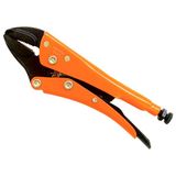Grip-On Düz Çeneli Ayarli Pense 192 mm Siyah - Turuncu