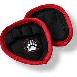 Grip Pad (El Pedi) Ağırlık Body Fitness Dambıl Eldiveni -Ağırlık Kaldırma Eldiveni - Kırmızı