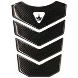 Grippatch Triumph Motosikletler ile Uyumlu Universal 6D Karbon Tank Pad GC02