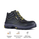 Gripper Gobi GPR 25 S3 HRO SRC Vidala Deri Fiberglass Burunlu Kevlar Ara Tabanlı İş Botu