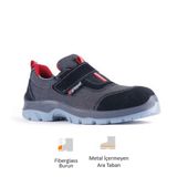 Gripper Mekap Gripper Yukon GPR-170 S1P SRC Süet Deri ve Tekstil Fiberglass Burun Kevlar Ara Taban Spor İş Ayakkabısı