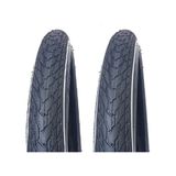 Grl 28 Jant 700X40 (28X1.60) (42-622) 1 mm Zırhlı Reflektörlü Bisiklet Dış Lastiği x 2 Adet (5101)