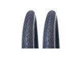 Grl 28 Jant 700X40 (28X1.60) (42-622) 5 mm Zırhlı Reflektörlü Bisiklet Dış Lastiği x 2 Adet (5101)