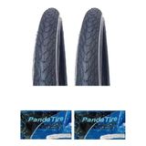 GRL 28x1.75 (700x45) 5 mm Zırhlı Reflektörlü 5101 Bisiklet Dış Lastiği X 2 Adet+Panda İç Lastik Seti