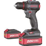 Grogh Kömürsüz Motorlu Şarjlı Matkap Çift Akülü 20V 4Ah GRX2011-4 BMC | Çift Vitesli Akülü Vidalama