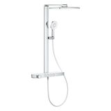 Grohe 1009610000 Rainshower Aqua Pure Duvara Monte Termostatlı Duş Sistemi